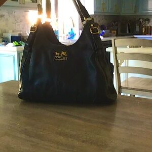 Black Coach Shoulder Bag